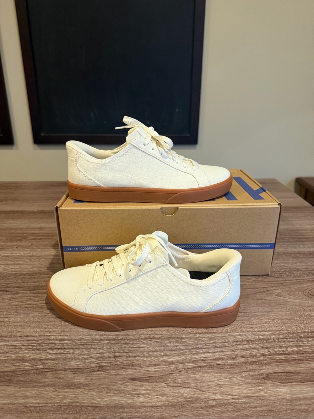 Kizik irvine pristine/gum mens 5 BL